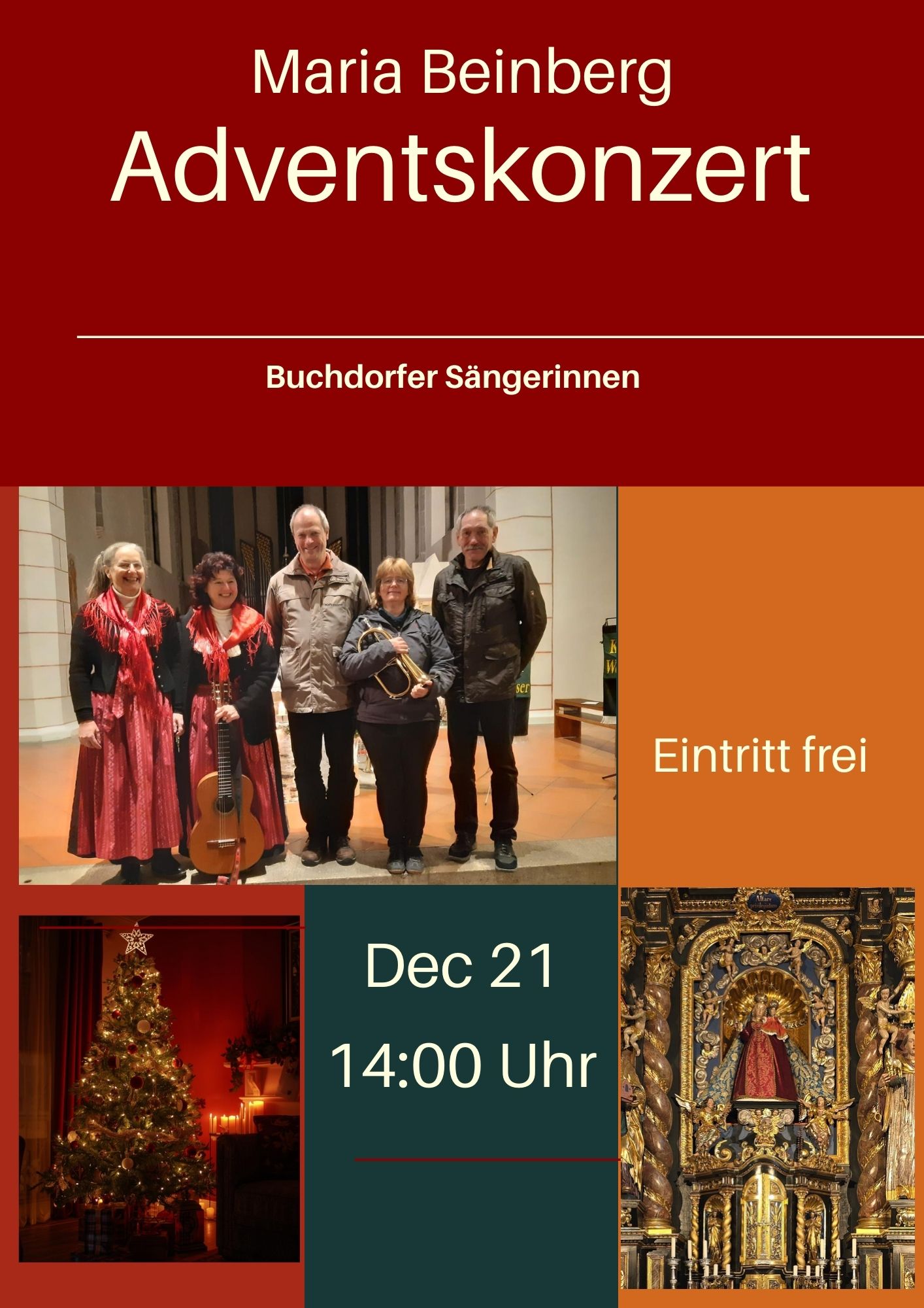 Flyer - Adventskonzert 2025